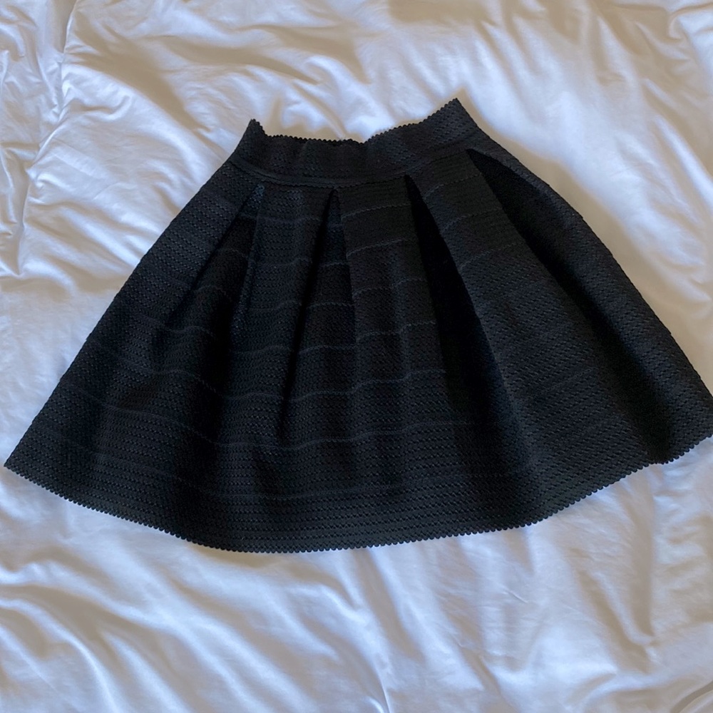 Express flare stretchy waist skirt